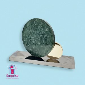 Marble Decoration with Metal Base - Image 2