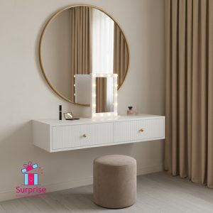 ⁦مرآة بإضاءة LED⁩ - الصورة ⁦3⁩