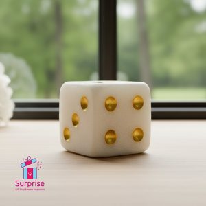 Resin Dice Cube Decoration - Image 1