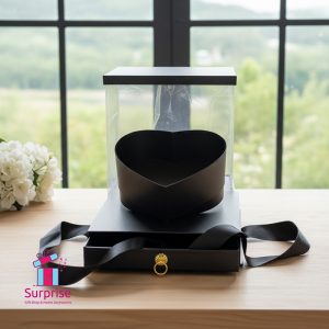 ⁦علبة هدايا بغطاء أكريليك مع درج⁩ - الصورة ⁦1⁩