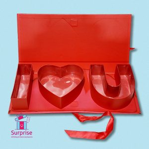 Gift Box with “I LOVE YOU” Design - Image 2