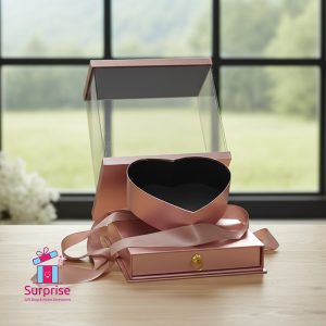 ⁦علبة هدايا بغطاء أكريليك مع درج⁩ - الصورة ⁦1⁩