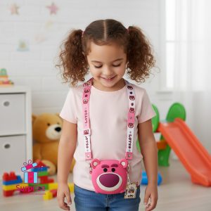 Disney Lotso Design Silicone Crossbody Bag - Image 1