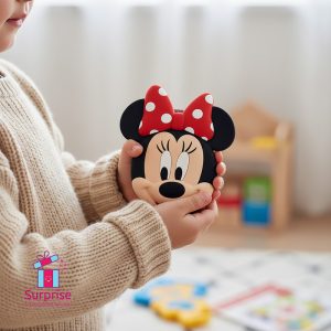 Disney Minnie Mouse Design Silicone Crossbody Bag - Image 1
