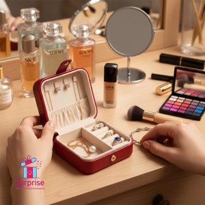 Small Leather Accessory Organizer - Image 1