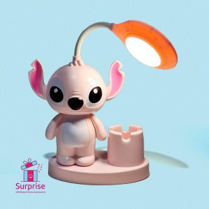 ⁦أباجورة ستيتش من ديزني مع حامل أقلام⁩ - الصورة ⁦2⁩