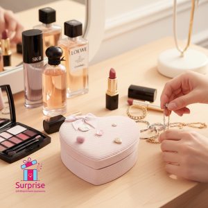 Velvet Accessory Organizer Single Compartment Organizer - Image 1