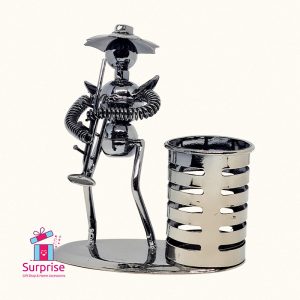 ⁦مقلمة معدن على شكل شخصية موسيقية⁩ - الصورة ⁦2⁩