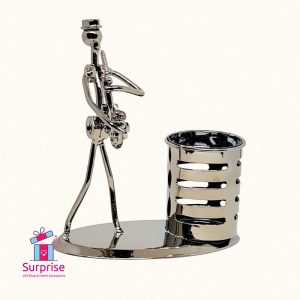 Metal Musician figure Pen Holder - Image 2
