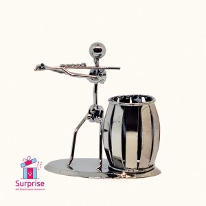 Metal Musician figure Pen Holder - Image 2