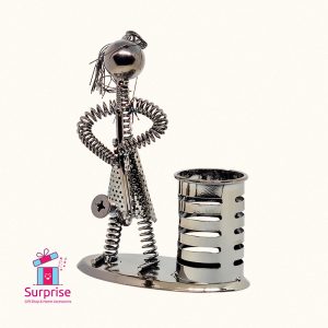 Metal Musician figure Pen Holder - Image 2