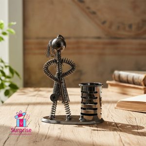 Metal Musician figure Pen Holder - Image 1