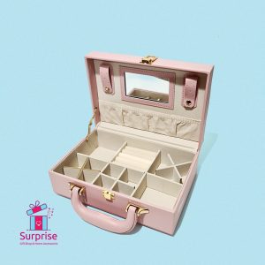 Single-Layer Leather Accessory Bag - Image 2