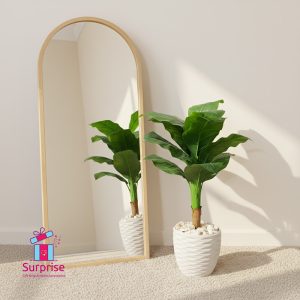 ⁦شجرة زينة صناعية مقاس 100 سم في بوت⁩ - الصورة ⁦1⁩