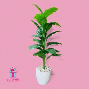 Green Artificial Tree in Pot 150 cm Decorative Plant - Image 2