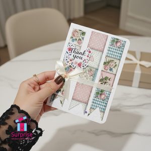 ⁦كارت معايدة صناعة يدوية مميزة⁩ - الصورة ⁦1⁩