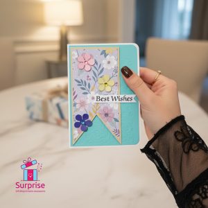 ⁦كارت معايدة صناعة يدوية مميزة⁩ - الصورة ⁦1⁩