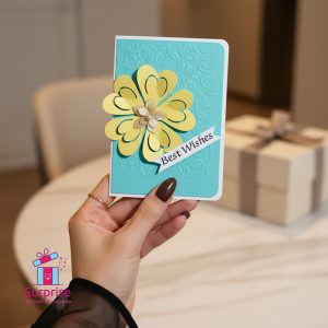 ⁦كارت معايدة صناعة يدوية مميزة⁩ - الصورة ⁦1⁩