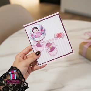 ⁦كارت معايدة صناعة يدوية مميزة⁩ - الصورة ⁦1⁩