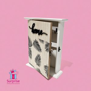 ⁦علبة مفاتيح خشبية فاخرة⁩ - الصورة ⁦2⁩