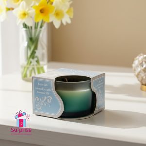 Scented Candle in Glass Jar - Image 1