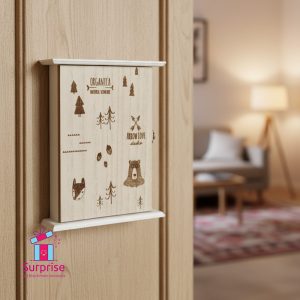 Wooden Key Storage Box – Elegant Organizer - Image 1