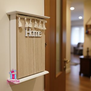 Wooden Key Storage Box – Elegant Organizer - Image 1