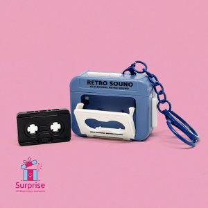Mini Cassette Tape Keychain with Voice Recorder - Image 2