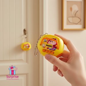 Cassette Keychain with Voice Recorder - Image 1