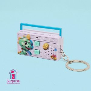 Cassette Keychain with Voice Recorder - Image 2