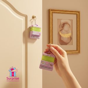 Mini Musical Accordion Keychain - Image 1