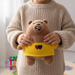 ⁦لعبة فرو شخصية غريزلي من وي بير بيرز⁩ - الصورة ⁦1⁩