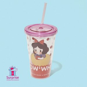 Disney Snow White Character Summer Cup with Straw - Image 2