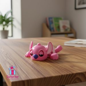 ⁦كوستر وحامل للموبايل على شكل ستيتش من ديزني⁩ - الصورة ⁦1⁩