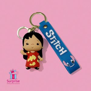 Disney Stitch and Lilo Rubber Keychain - Image 2
