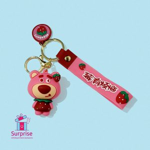 Disney Lotso Rubber Keychain - Image 2