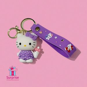 ⁦ميدالية رابر على شكل شخصية كيتي⁩ - الصورة ⁦2⁩