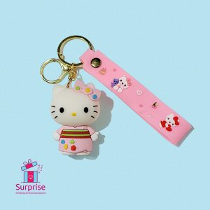 ⁦ميدالية رابر على شكل شخصية كيتي⁩ - الصورة ⁦2⁩