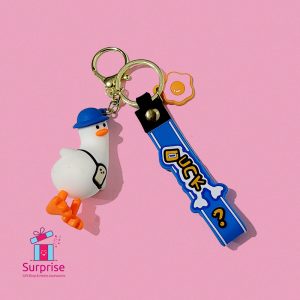 ⁦ميدالية رابر على شكل بطة⁩ - الصورة ⁦2⁩