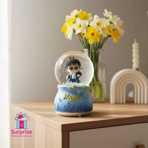 ⁦كرة ثلج مائية هاري بوتر مضيئة وموسيقية⁩ - الصورة ⁦1⁩