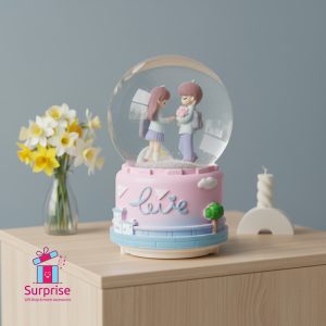 ⁦كرة ثلج مائية مضيئة وموسيقية بتصميم كوبل⁩ - الصورة ⁦1⁩