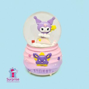 Kuromi Musical Water Self-Swirling Snowball with Colorful LED Lights - Image 2