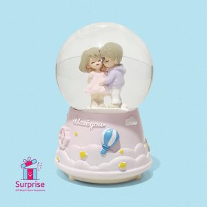 ⁦كرة ثلج مائية مضيئة وموسيقية بتصميم كوبل⁩ - الصورة ⁦2⁩