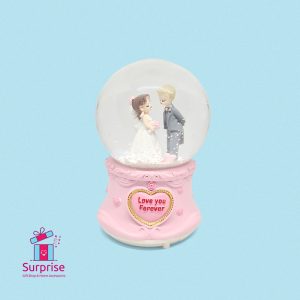 ⁦كرة ثلج مائية مضيئة وموسيقية بتصميم كوبل⁩ - الصورة ⁦2⁩