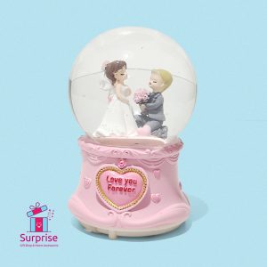 ⁦كرة ثلج مائية مضيئة وموسيقية بتصميم كوبل⁩ - الصورة ⁦2⁩