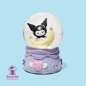 ⁦كرة ثلج مائية لشخصية كورومي بأضواء LED ملونة⁩ - الصورة ⁦2⁩