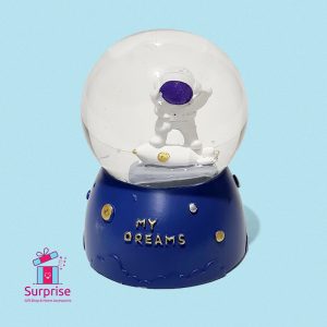 ⁦كرة ثلج ووتربول رائد الفضاء المضيئة⁩ - الصورة ⁦2⁩