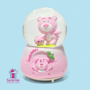 Lotso Bear Musical Water Self-Swirling Snowball with Colorful LED Lights - Image 2