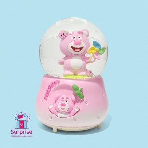 Lotso Bear Musical Water Self-Swirling Snowball with Colorful LED Lights - Image 2