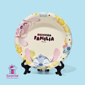 Disney Stitch Porcelain Plate Dish - Image 2